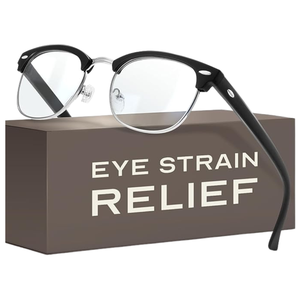 Unisex Fashion Vintage Classic Blue Light Glasses