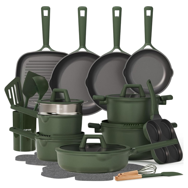 31-Piece Carote Nonstick Induction Cookware Set