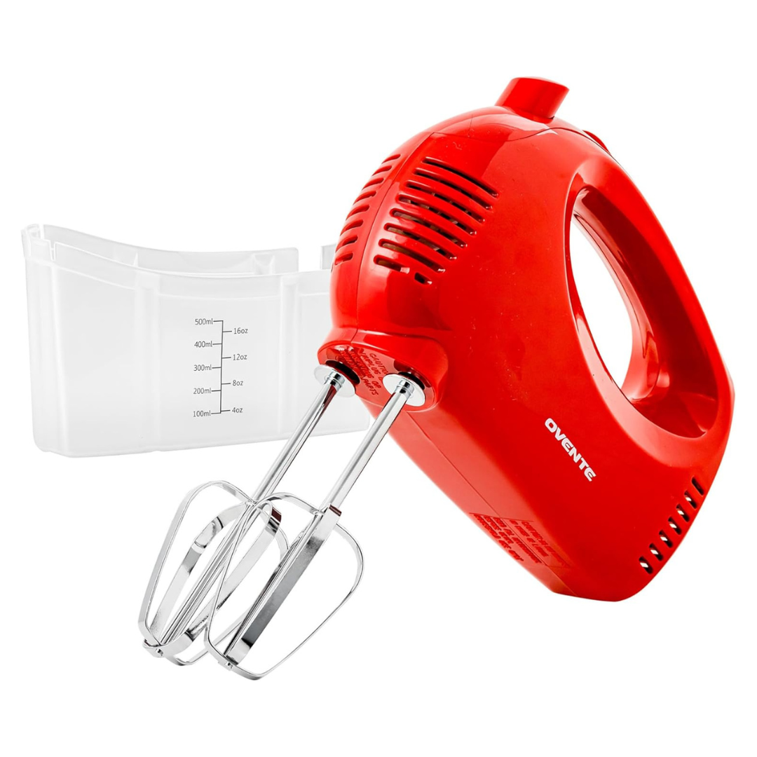 Ovente Portable 5 Speed Mixing Electric Hand Mixer