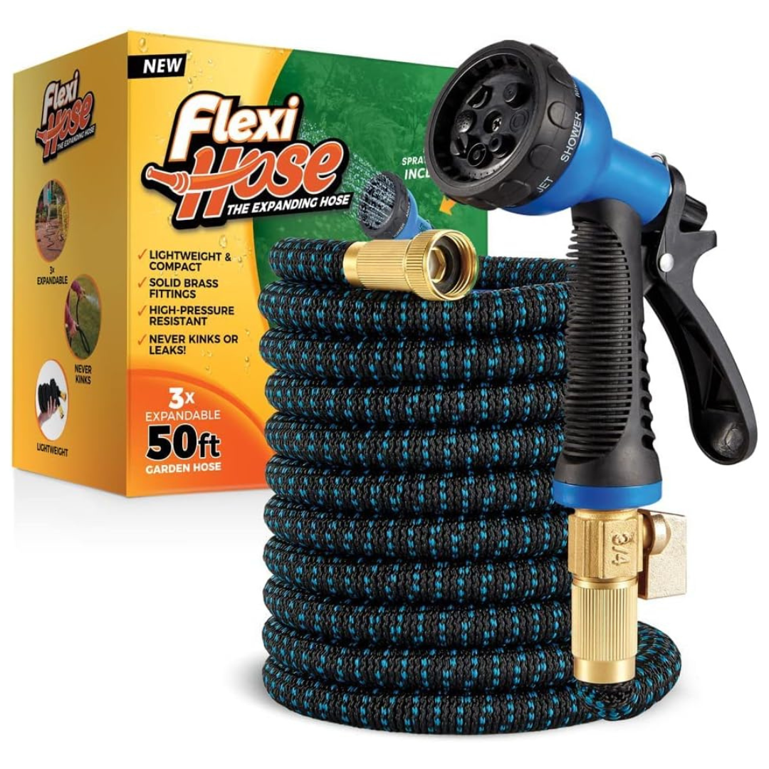 50FT Flexi Hose Expandable Garden Water Hose