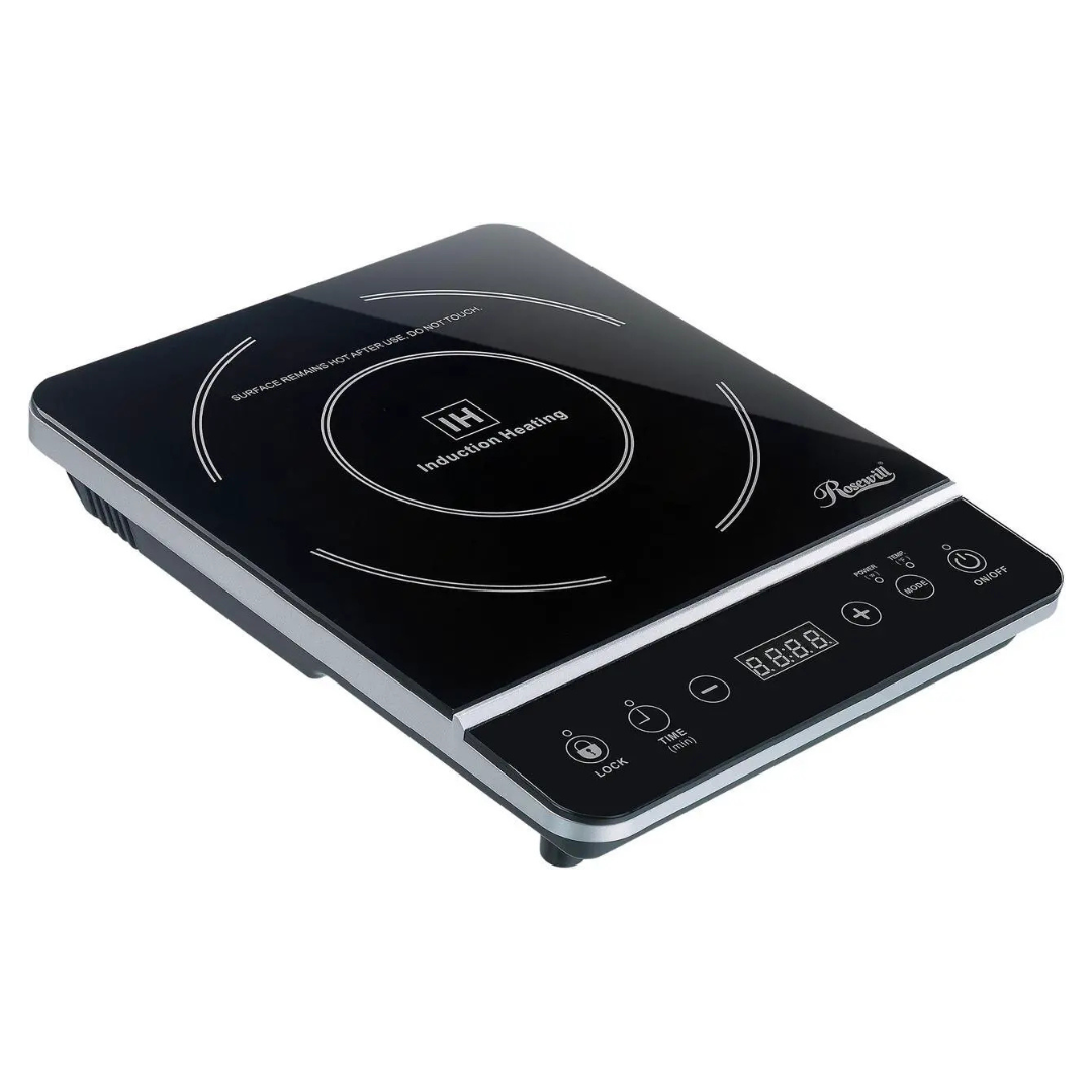 1800W Induction Cooktop With 10" Stainless Steel Pot