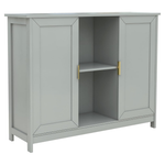 Wooden Kitchen Pantry Cabinet With Doors