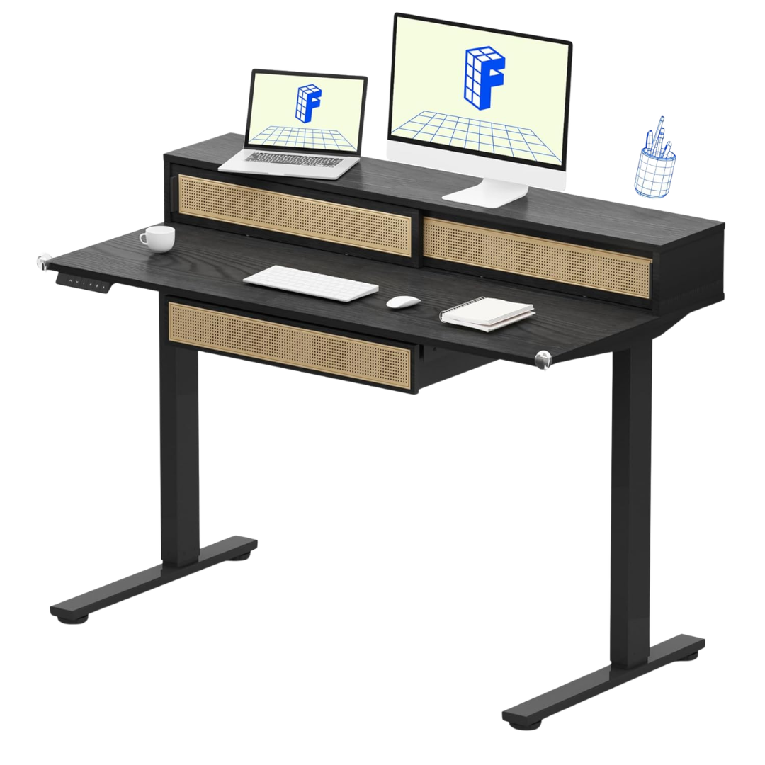 FlexiSpot 48" x 24" Adjustable One-Piece Standing Desk
