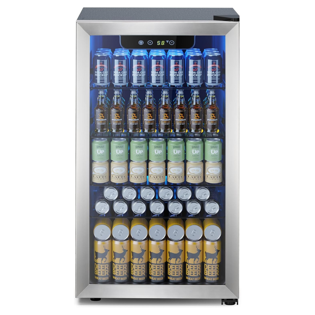 Electactic 130 Can 3.2 Cu.Ft Beverage Refrigerator Cooler
