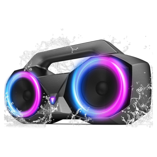 80W Portable Bluetooth Wireless Speaker With Deep Bass