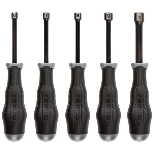 5-Piece High-Torque 6-10 mm Oxide Blade Nut Driver Set