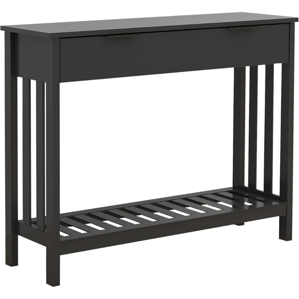 TaoHFE Modern Wood Entryway Storage Table