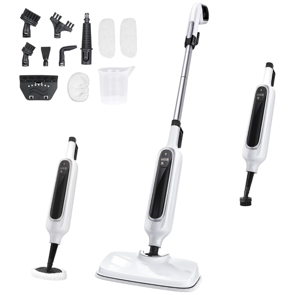 12-in-1 Detachable Handheld Steam Mop Cleaner