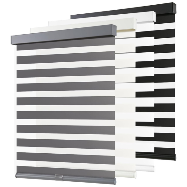 Dual Layer Cordless Zebra Blinds