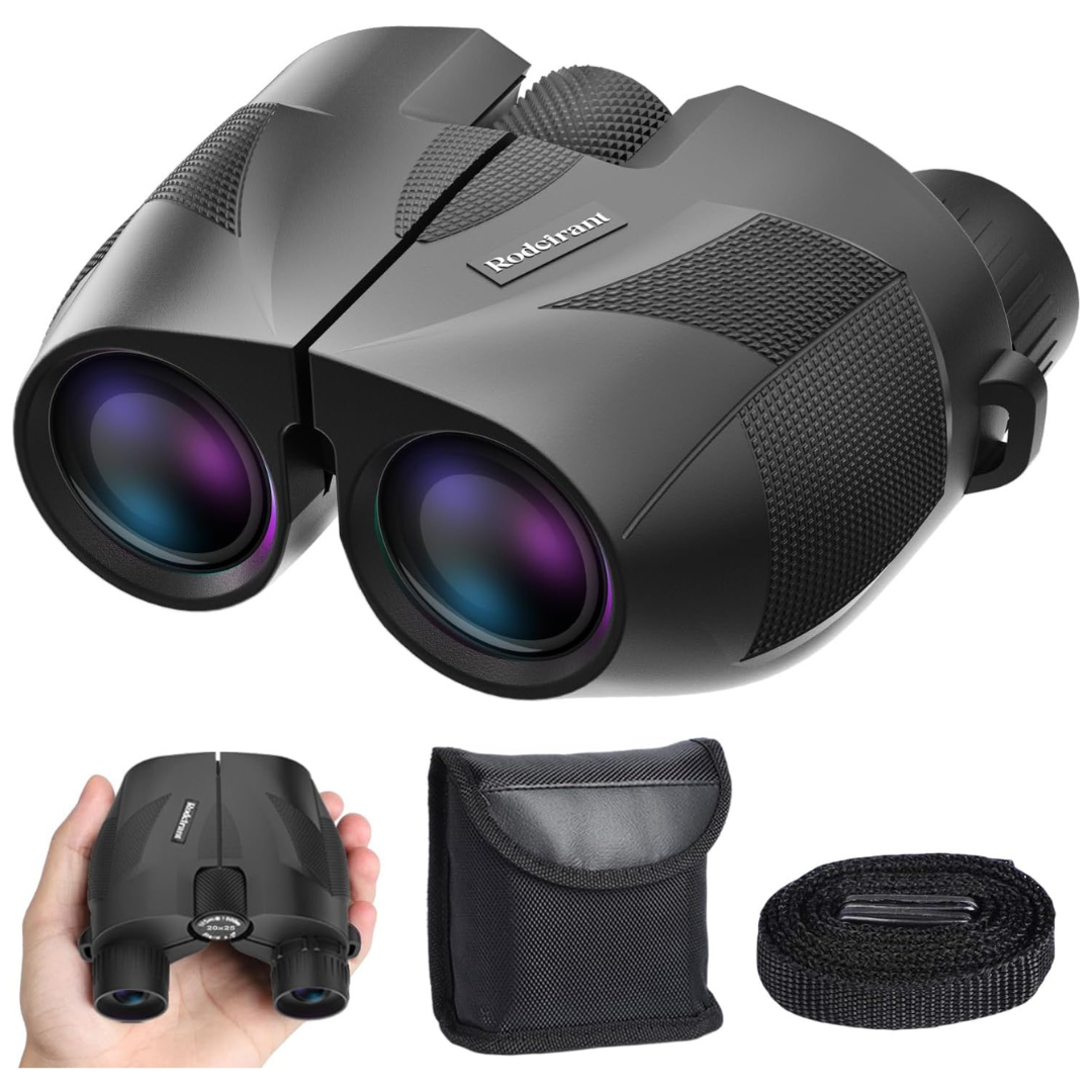 20x25 High Powered Large Waterproof Compact Binoculars