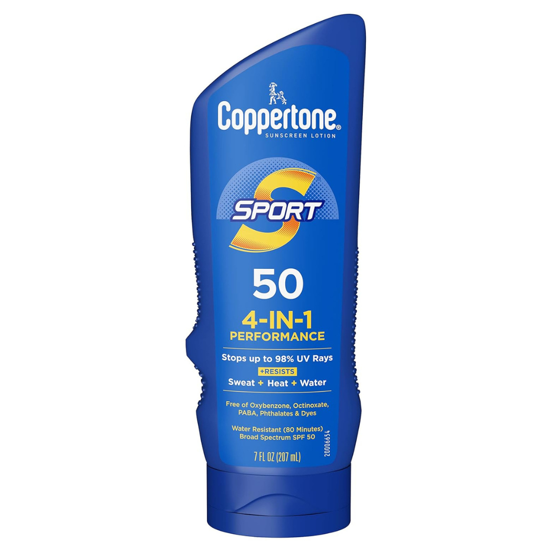 7-Oz Coppertone SPORT Broad Spectrum SPF 50 Sunscreen Lotion