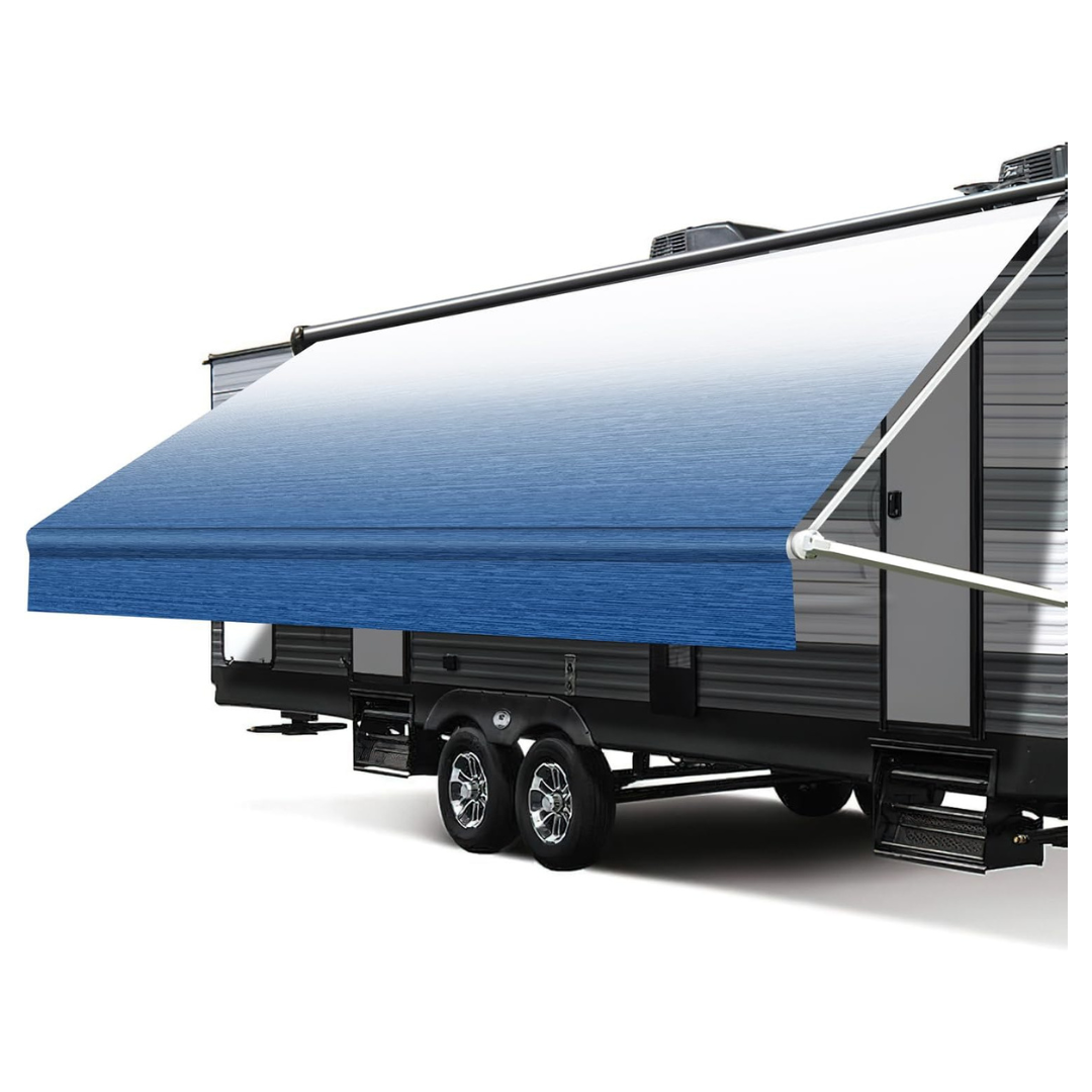 15ft x 14.2ft Xenjum RV 18.5oz Awning Fabric Replacement