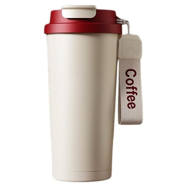 17oz 3-In-1 Double Wall Insulated Leakproof Coffee Cup