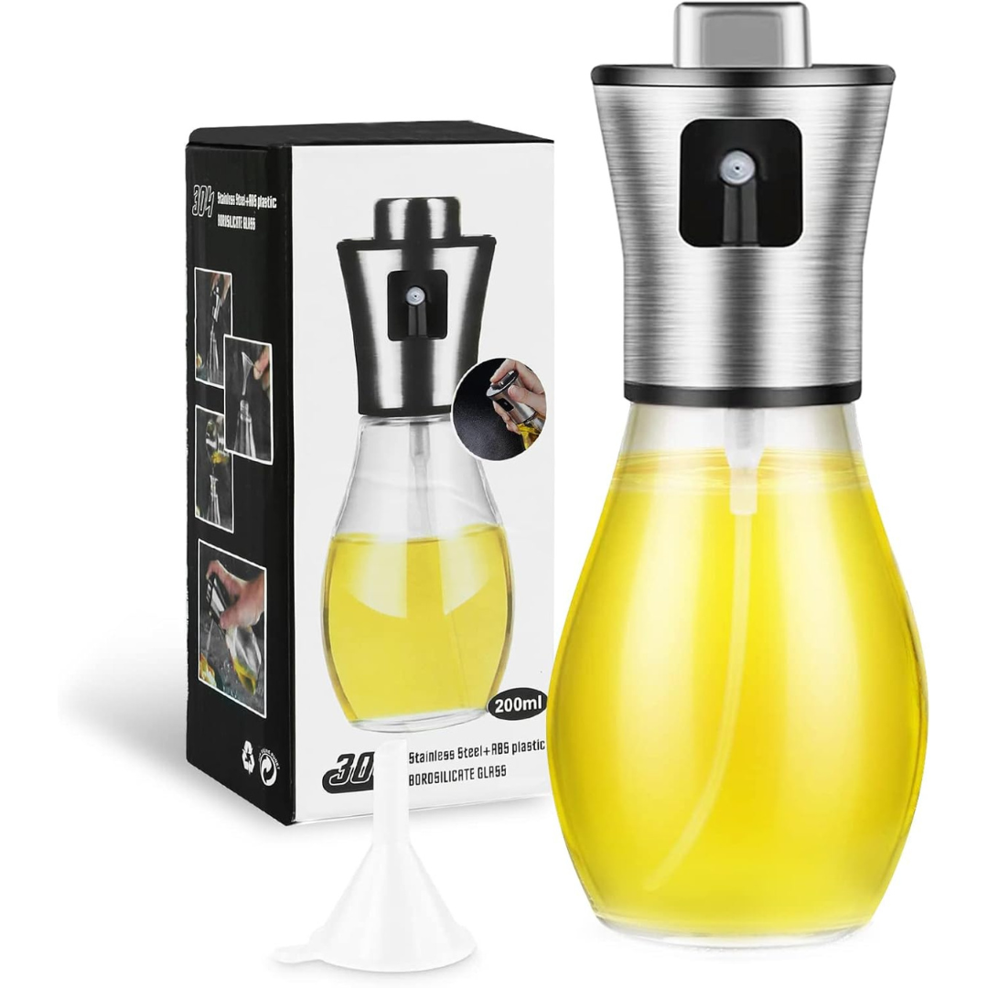 200ML Olive Oil Dispenser & Sprayer For Cooking (Various)