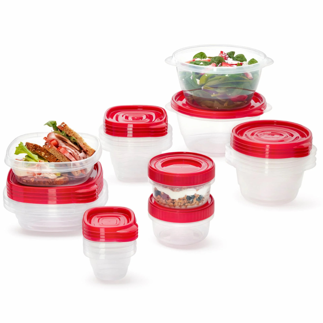 40-Piece Rubbermaid TakeAlongs Food Storage Set (12.6-Qt)