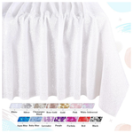 90" x 90" QueenDream Sequin Fabric Tablecloth