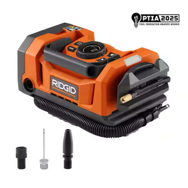 RIDGID 18V Dual Function Cordless Inflator