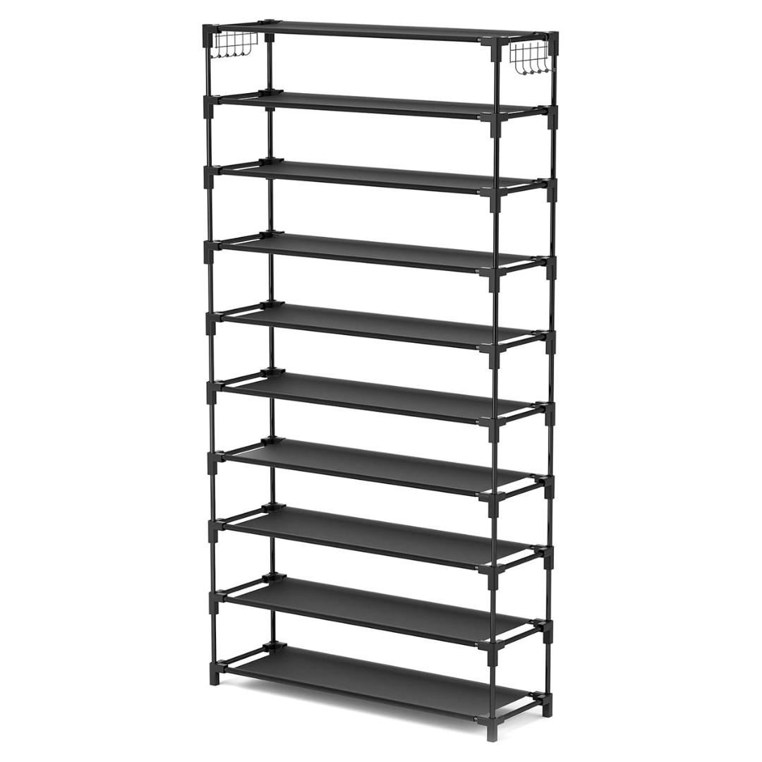10-Tier Large Capacity Tall Shoe Organizer