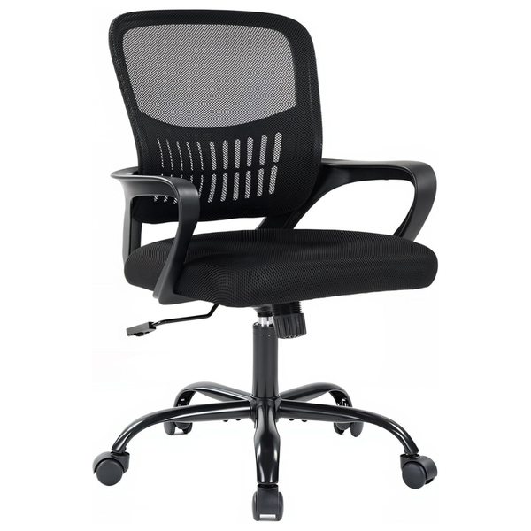 360º Ergonomic Mid Back Computer Chair