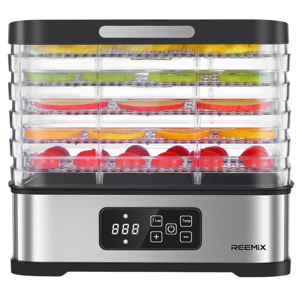 Reemix 5-Tier 250W Compact Food Dehydrator