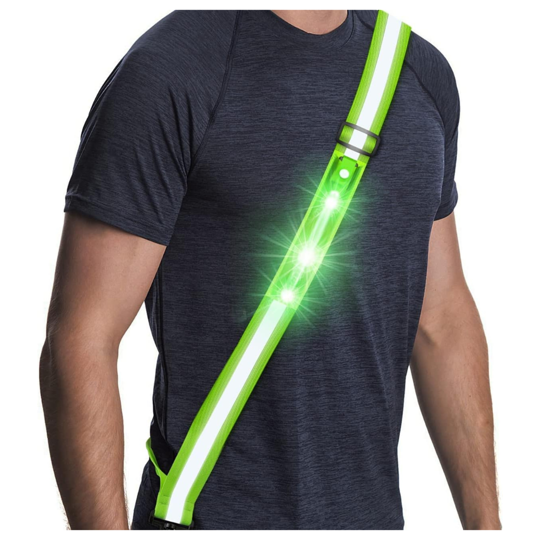 Simket Rechargeable Led Reflective Walking Gear