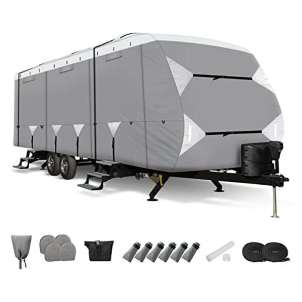 Leader Accessories Travel Trailer RV Extra Thick Camper Cover