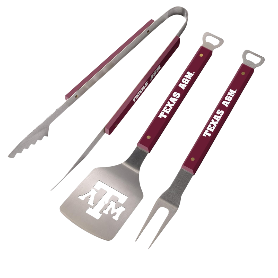 3-Piece YouTheFan NCAA Spirit Series BBQ Set