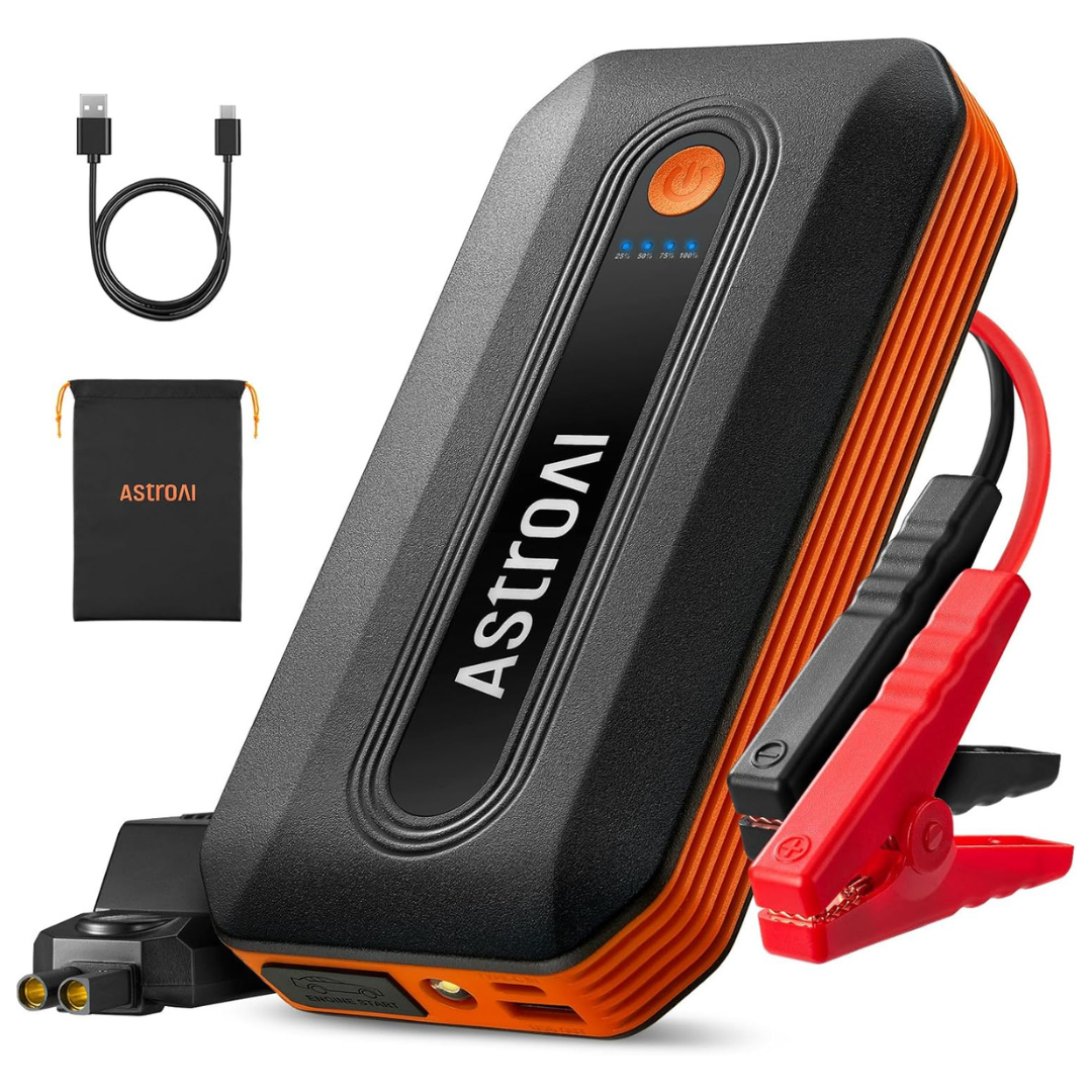 AstroAI B8 3000A 12V Car Battery Jump Starter With Jumper Cables