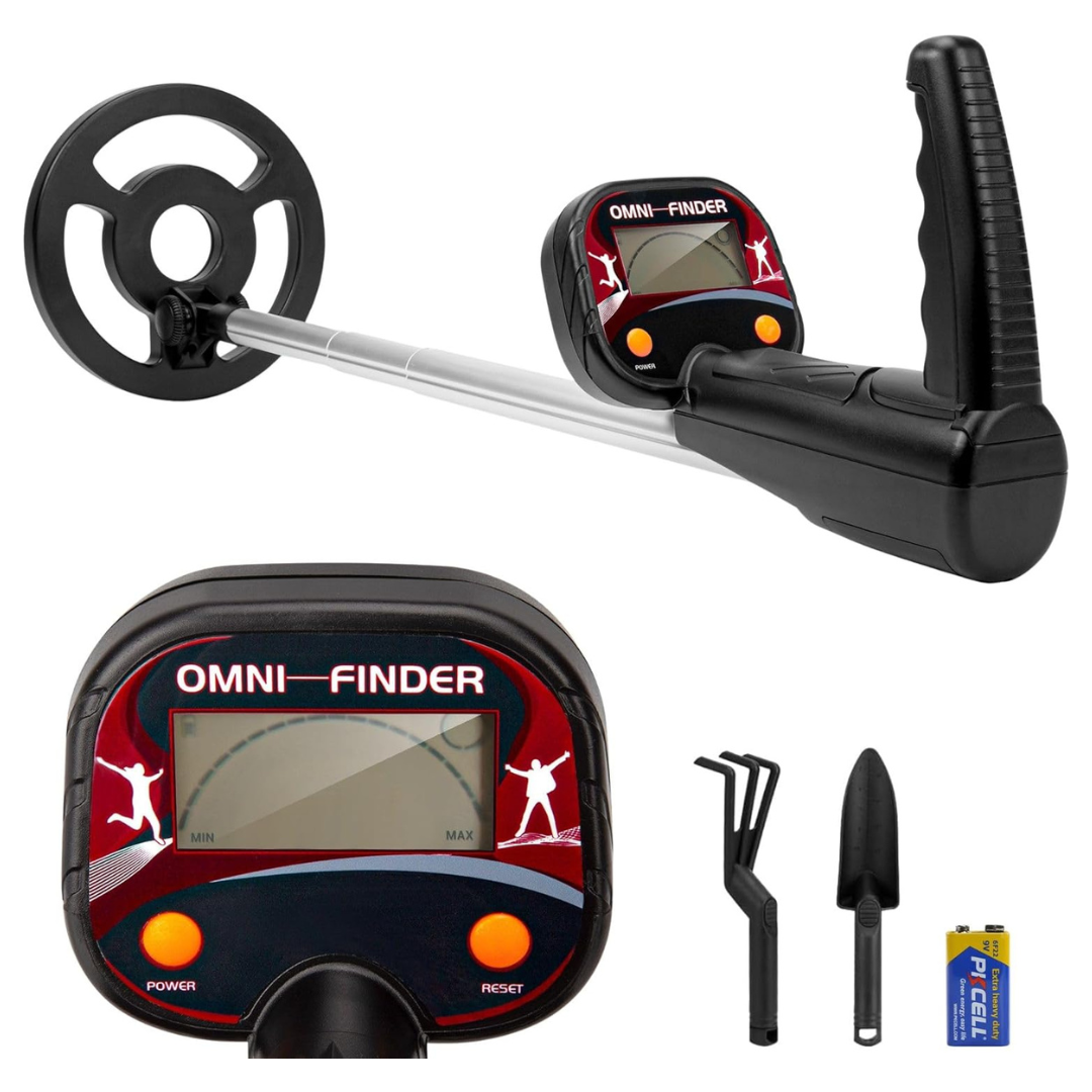 Kids Lightweight Adjustable Metal Detector W/ LCD Display (Extends 17"-32")
