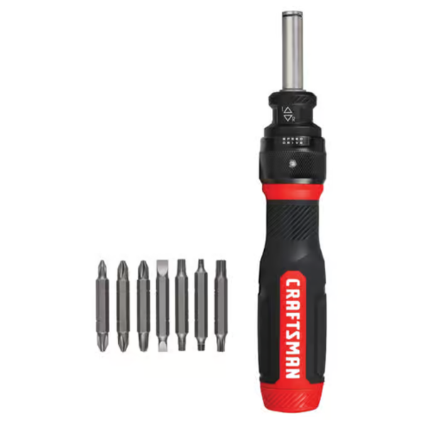 Craftsman 15-Pc 6x SpeedDrive Ratcheting Screwdriver (CMHT68134)