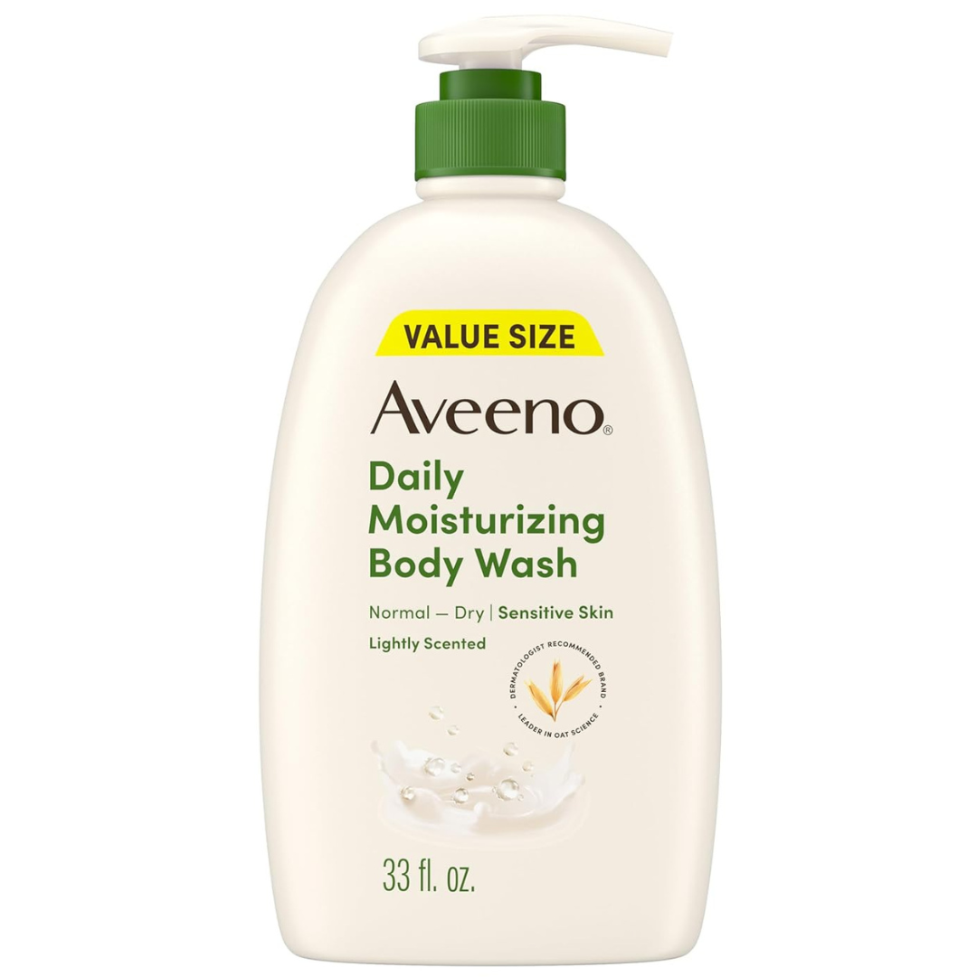 33-Oz Aveeno Daily Moisturizing Body Wash For Dry & Sensitive Skin