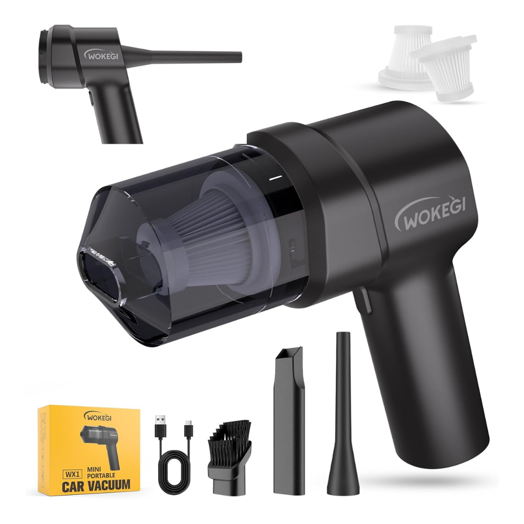 3-In-1 Car Vacuum & Air Duster