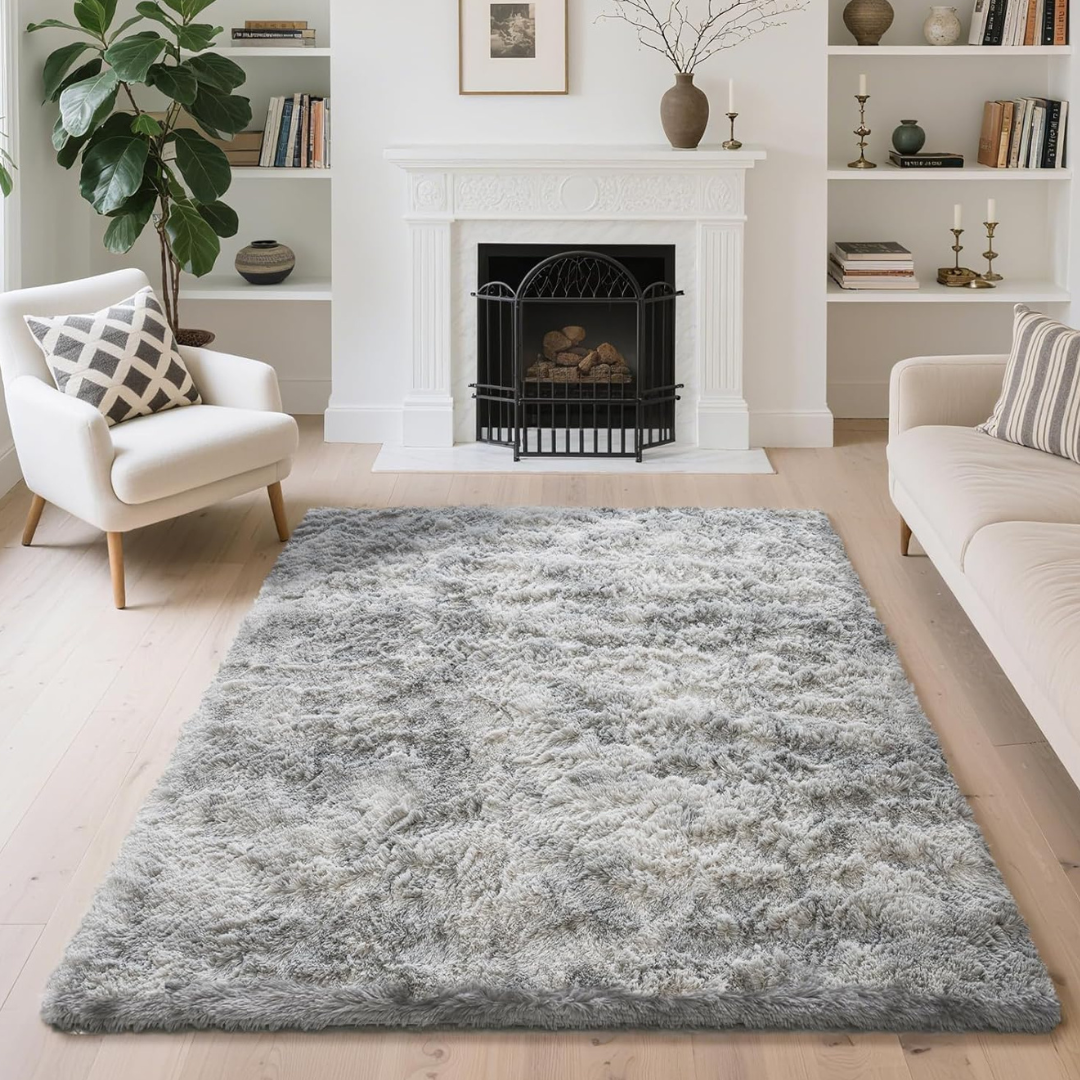 4 x 6ft Soft Fluffy Shag Area Rug