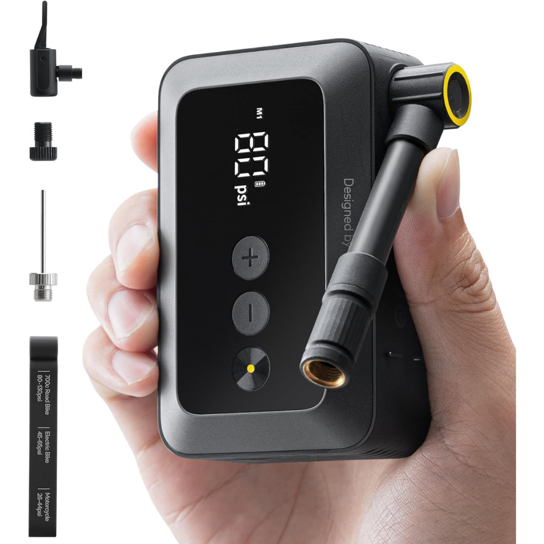 Hoto 150PSI Portable Electric Mini Bike Tire Pump