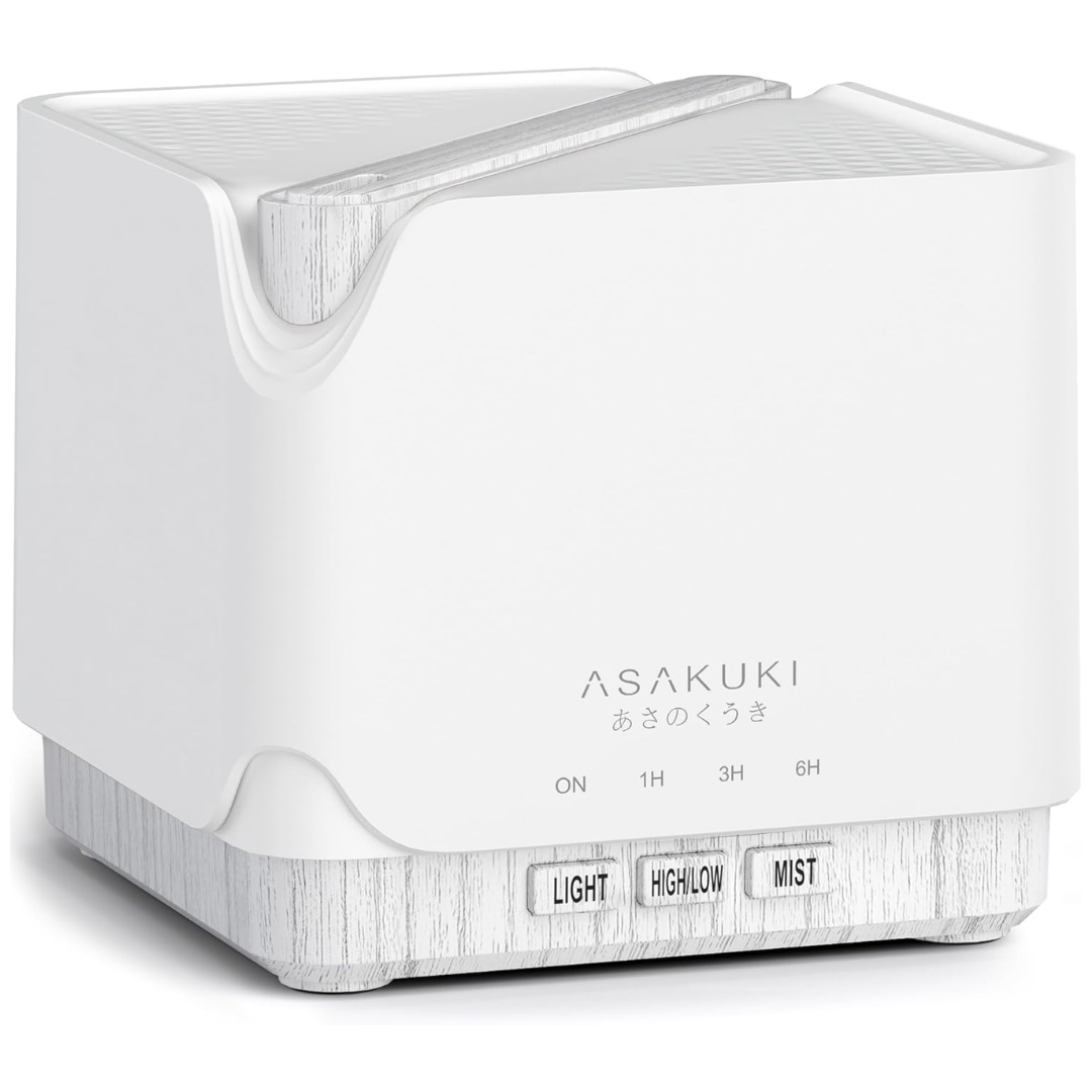 Asakuki 700 ml Premium Essential Oil Diffuser