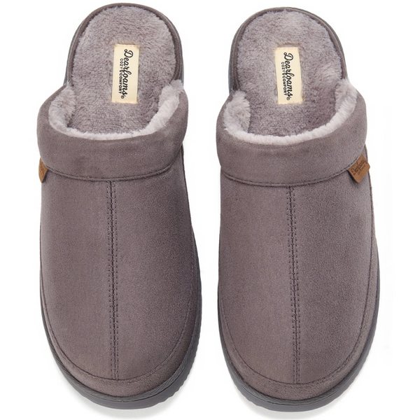 Dearfoams Cozy Comfort Men's Joseph Scuff Slippers (3 Colors)