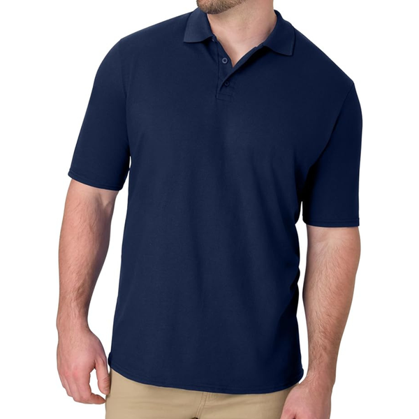 Hanes Mens X-Temp Short Sleeve Midweight Polo Shirt (Various)