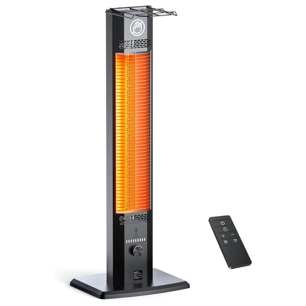 1500W 42" 9 Heat Levels Outdoor Patio Heater