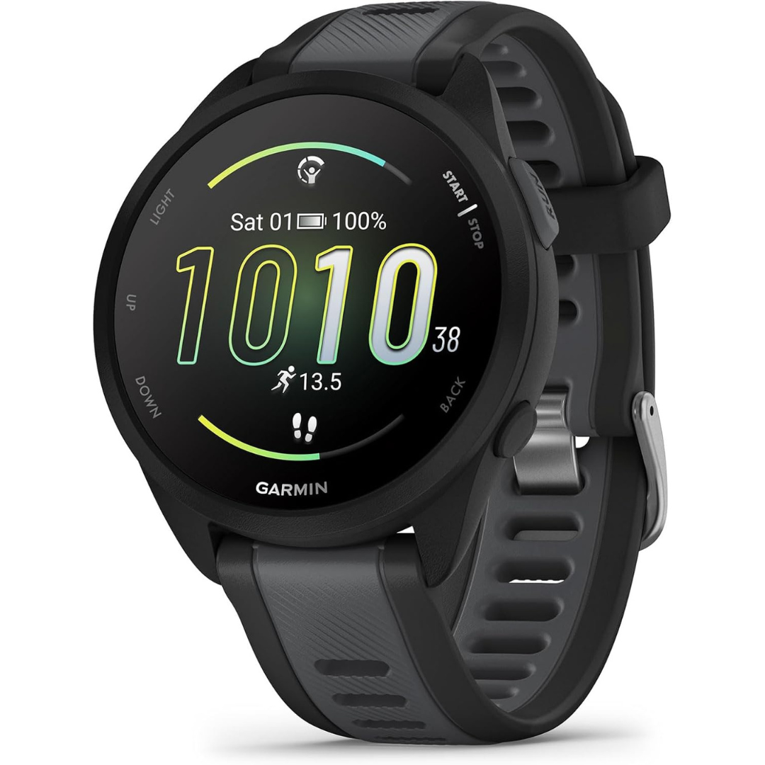 Garmin Forerunner 165 43mm GPS Running Smartwatch (2 colors)