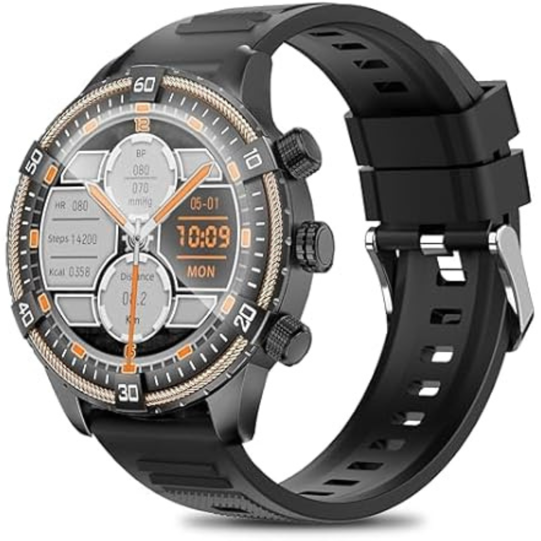 1.43" Amoled Display Fitness Tracker Smart Watch w/ & iOS