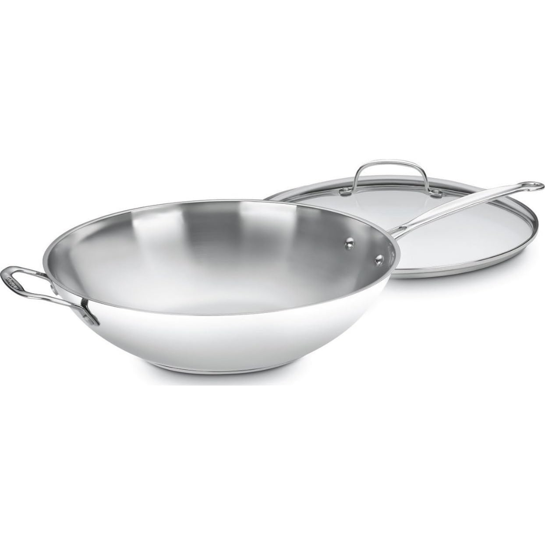 Cuisinart Chef's Classic Stainless 14" Stir-Fry Pan
