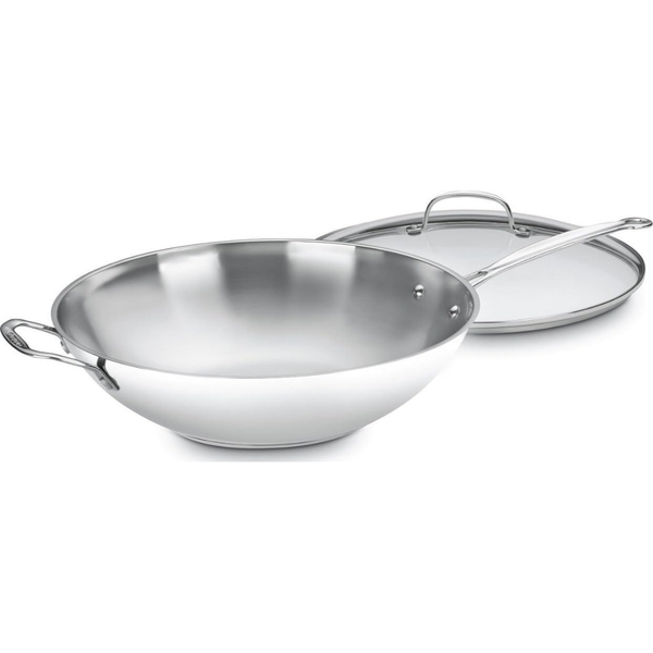 Cuisinart Chef's Classic Stainless 14" Stir-Fry Pan
