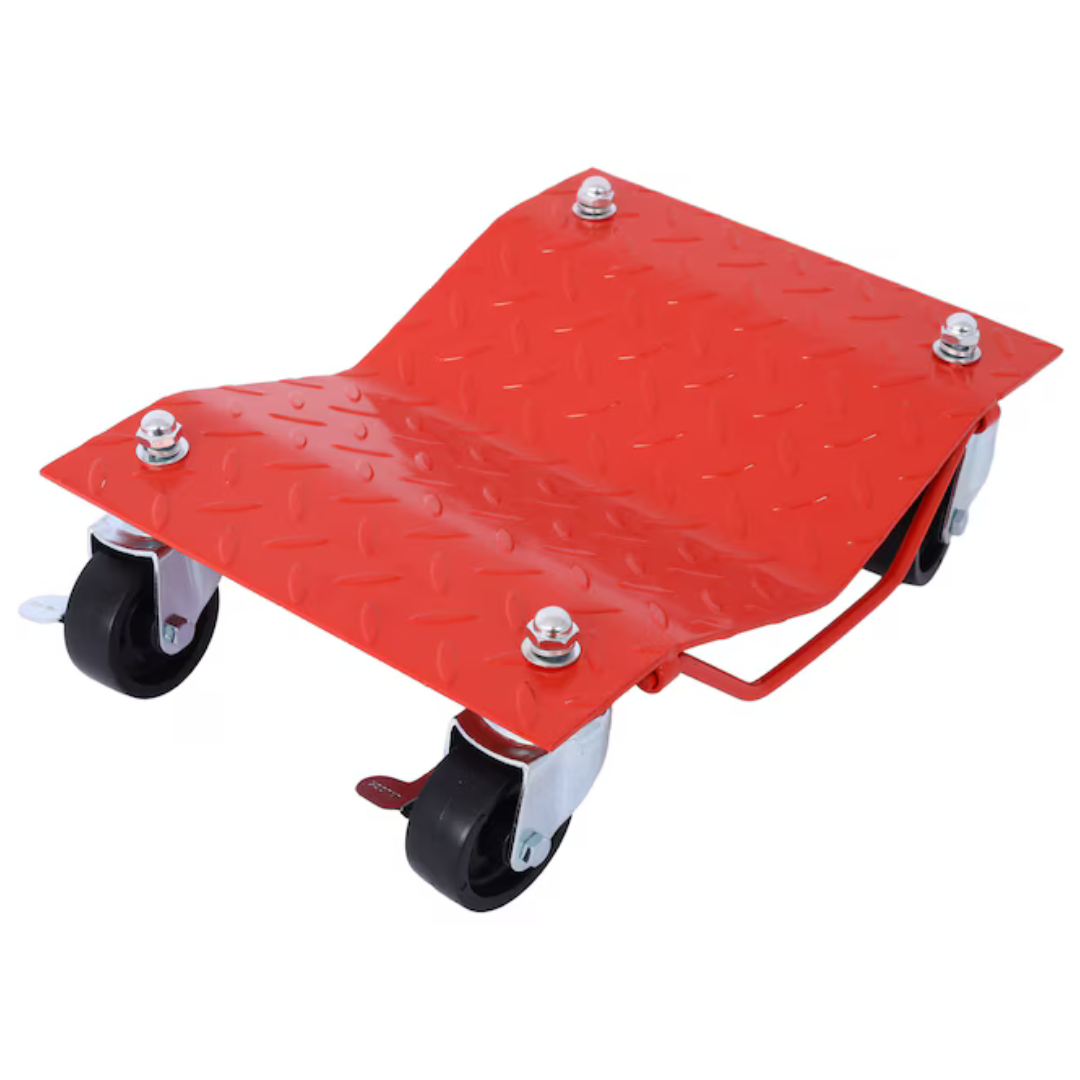 Lowe's 6000-lb Capacity 4 -Wheel Red Steel Dolly