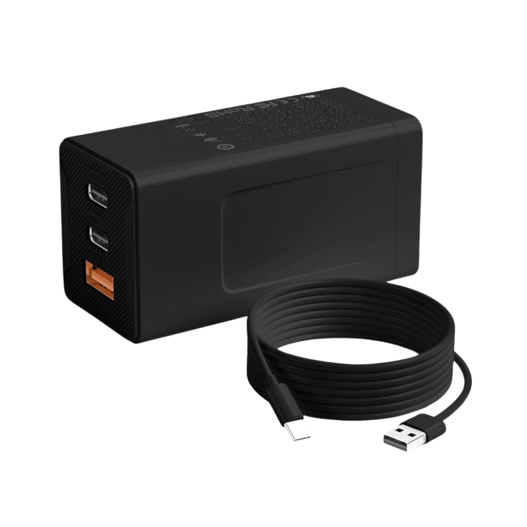 65W 3-Port PD Fast USB C Charger