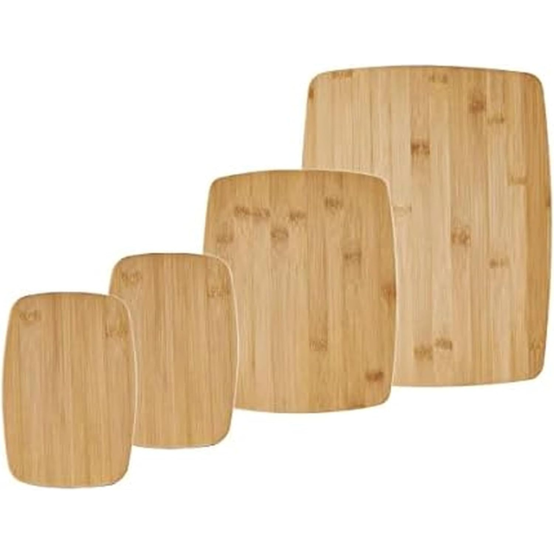 4-Piece Farberware Bamboo Cutting Board Set (Various)