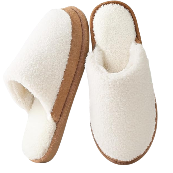 Women's Polar Fleece Memory Foam Slippers
