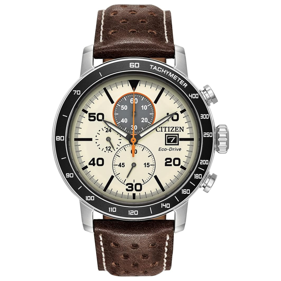 Citizen Men's Eco-Drive Weekender Brycen Chronograph Watch