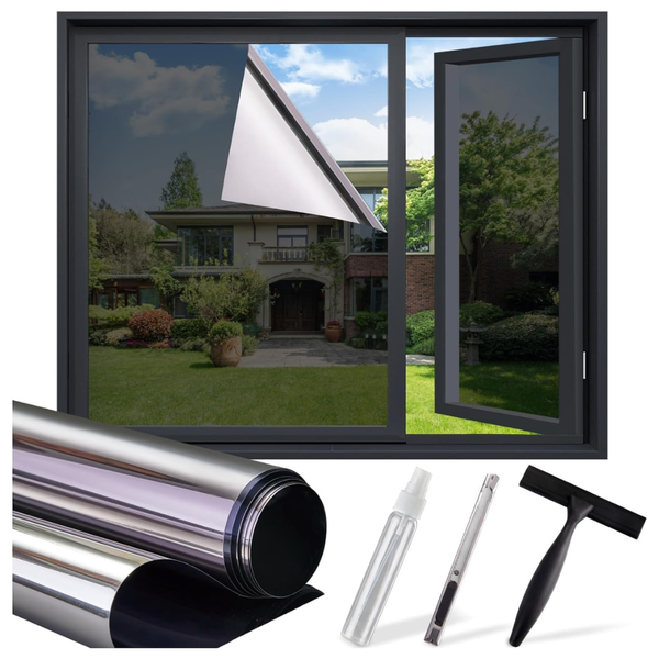 17.5" x 78.7" One Way Window Privacy Film W/ 3 Free Tools