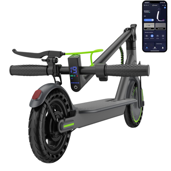 Aovowheel 8.5" 19 Mph Foldable Solid Electric Scooter