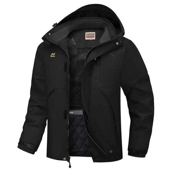 Men's Windproof Winter Coats With Hood